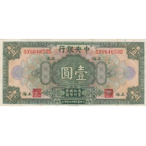 China 1 dollar 1923