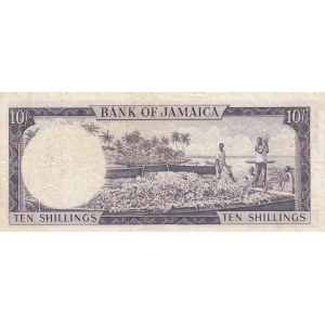 Jamaica 10 shillings 1960