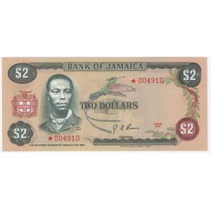 Jamaica 2 dollars 1976