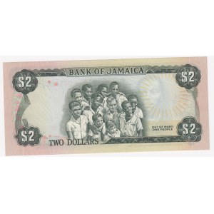 Jamaica 2 dollars 1976