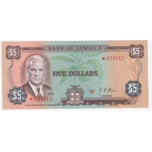 Jamaica 5 dollars 1976