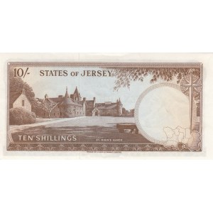 Jersey 10 shillings 1963