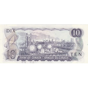 Canada 10 dollars 1971