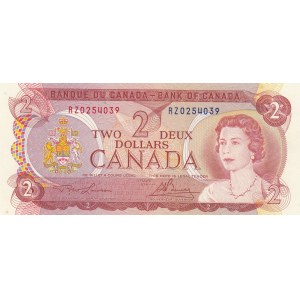 Canada 2 dollars 1974