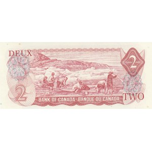 Canada 2 dollars 1974