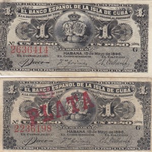 Cuba 1 peso 1896 (2)