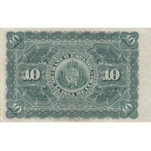 Cuba 10 pesos 1896