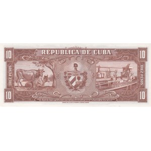 Cuba 10 pesos 1960