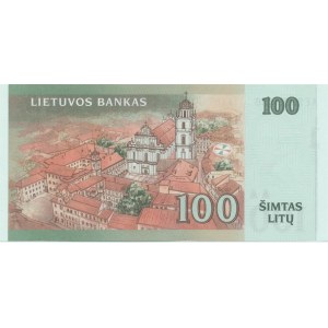 Lithuania 100 litas 2007