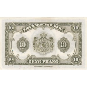 Luxembourg 10 francs 1944