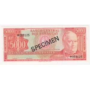 Paraguay 5000 guaranies 1979 - Specimen