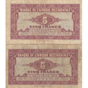 French West Africa 5 francs 1942 (2)