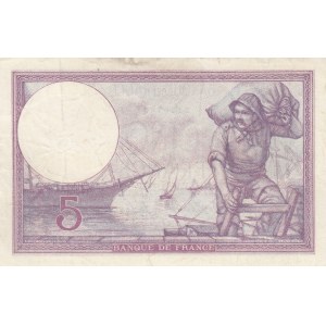France 5 francs 1918
