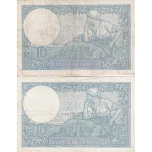France 10 francs 1939 & 1940