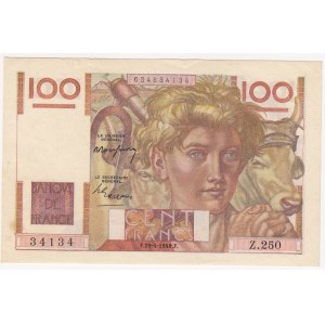 France 100 francs 1945-1954