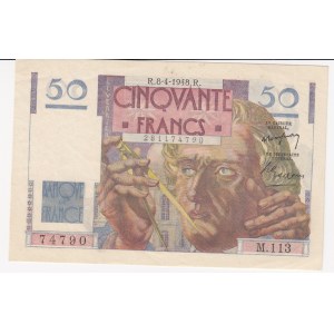 France 50 francs 1948