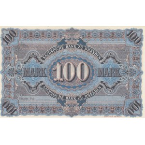 Germany 100 mark 1911 Saxony
