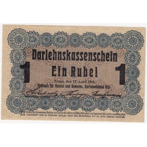 Germany - Posen 1 roubles 1916