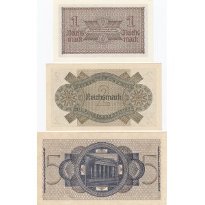 Germany 1, 2, 5 reichsmark 1940-45