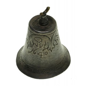 Estonian silver bell - tukuti, 1640