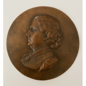 Germany Medallion Elise Jahn 1843-1907 by the engraver engraver Carl Jahn 1890
