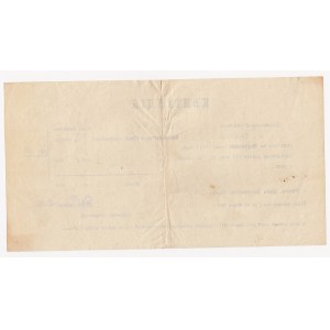 Russia - Estonia - Reval receipt 1917