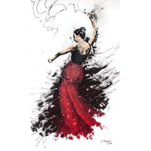 Anna Stępień, Gorące flamenco, 2018r.