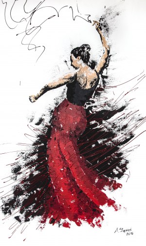 Anna Stępień, Gorące flamenco, 2018r.