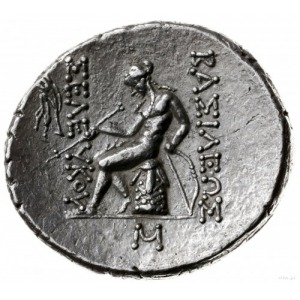 tetradrachma ok. Antiochia ad Orontem; Aw: Głowa Seleuk...