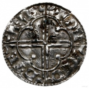 denar typu quatrefoil, 1018-1024, mennica Exeter, mince...