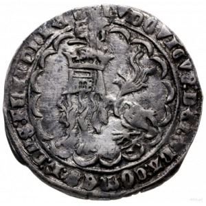 podwójny groot 1365-1384, mennica Gent lub Mechelen; Aw...
