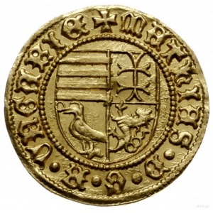 goldgulden bez daty (1467), Nagybanya; Aw: Czteropolowa...