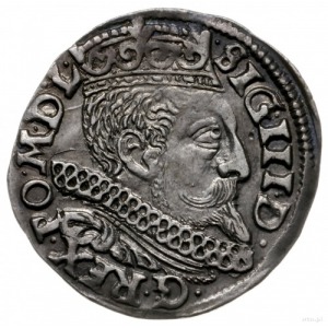 trojak 1598, Poznań; HR-HT rozdzielone herbem Lewart, p...