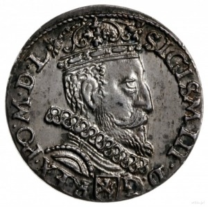 trojak 1601, Kraków; głowa w prawo; Iger K.01.2.a (R1);...