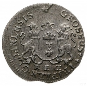trojak 1760, Gdańsk; Iger G.60.1.a (R), Kahnt 736 var. ...