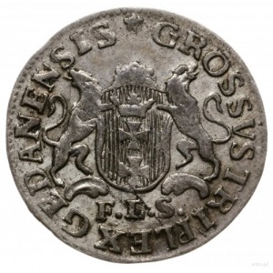 trojak 1766, Gdańsk; szeroka tarcza herbowa; Iger G.66....