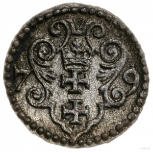 denar 1579, Gdańsk; CNG 126, Kop. 7415 (R4), Tyszkiewic...