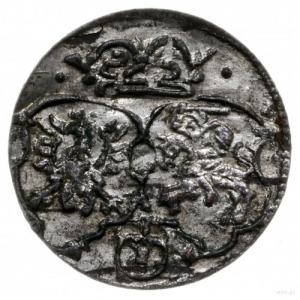 denar 1621, Kraków; Kop. 566 (R4), Tyszkiewicz 6 mk; pi...