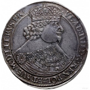 talar 1640, Gdańsk; Aw: Popiersie króla w prawo, wokoło...