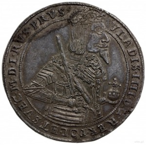 talar 1638, Toruń, Aw: Popiersie króla w prawo i napis ...