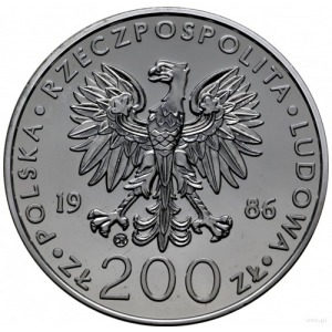 200 złotych 1986, Szwajcaria; Jan Paweł II; Parchimowic...