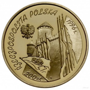 200 złotych 1996, Warszawa; Henryk Sienkiewicz; Parchim...