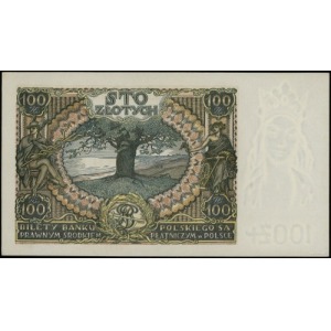 100 złotych 9.11.1934, seria CE, numeracja 9299119; Luc...
