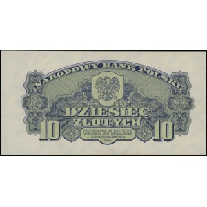 10 złotych 1944, w klauzuli OBOWIĄZKOWE; bez oznaczenia...