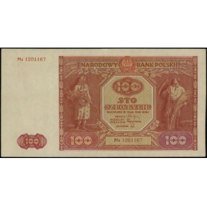 100 złotych 15.05.1946, seria zastępcza Mz, numeracja 1...