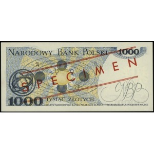 1.000 złotych 2.07.1975, seria AF, numeracja 0000041, o...