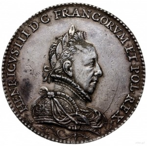XIX-wieczna odbitka medalu poświęconego matce króla Kat...