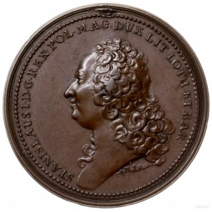 XIX-wieczna odbitka medalu autorstwa Anny Marii Saint U...