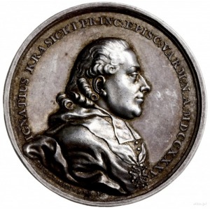 medal z 1780 r. autorstwa F. Holzhaeussera poświęcony I...