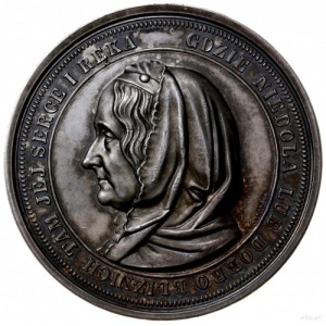 medal z 1867 r. autorstwa Karola Radnitzky’ego wybity n...